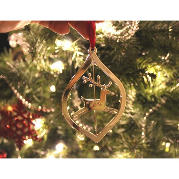 NEW - Christmas 5 Piece Spinning Ornaments - Picture 5 of 7